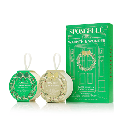 Warmth & Wonder | Holiday Wreath Gift Set - themonogram manor 
