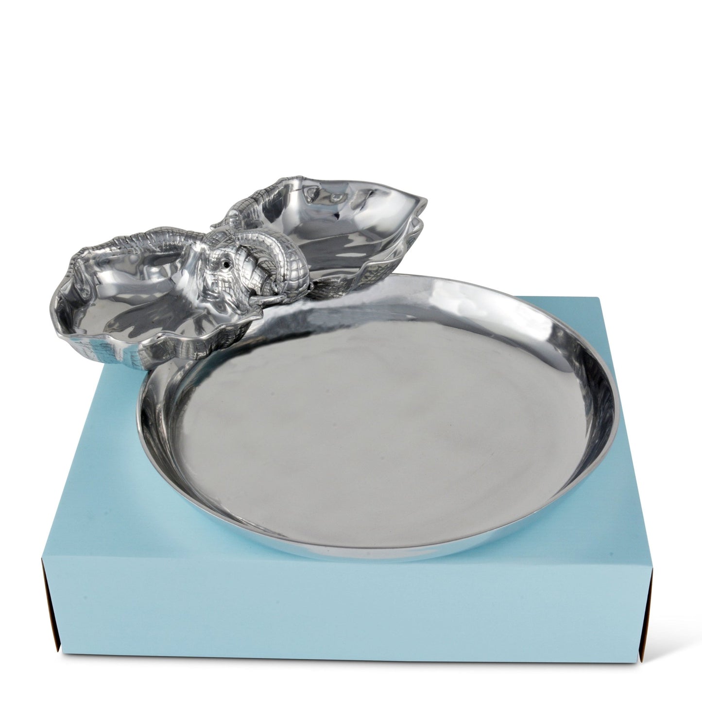 Elephant 14 Round Chip & Dip - themonogram manor 