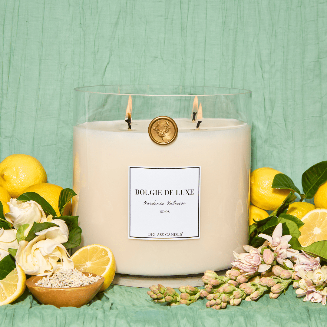 Baby Big Ass Candle (150 oz, 300 - 500 hours) - themonogram manor 