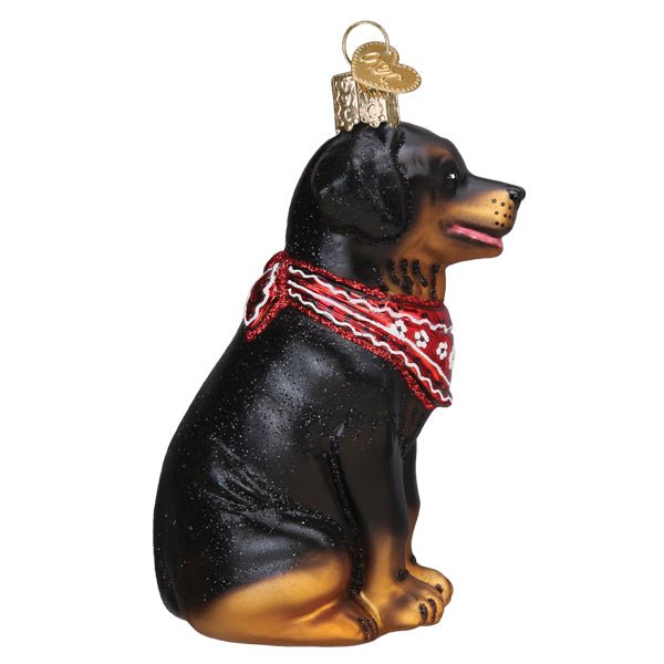 Rottweiler Ornament - themonogram manor 