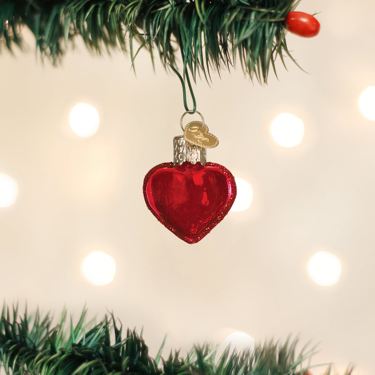 Small Red Heart Ornament - #themonogram manor #