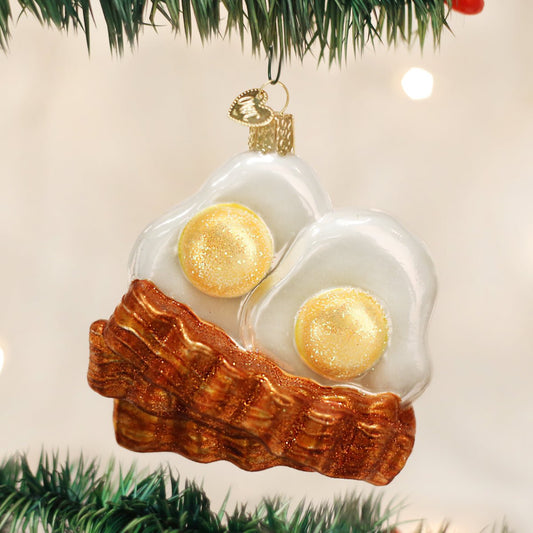 Bacon And Eggs Ornament - themonogram manor 