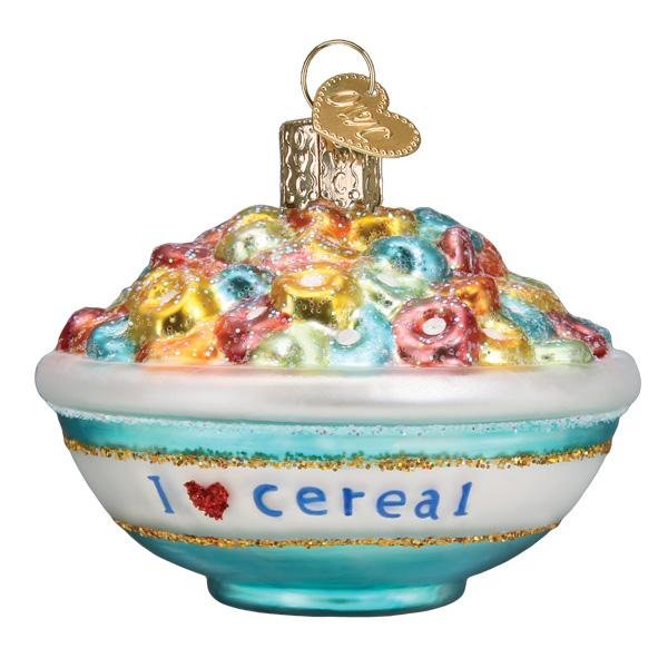 Bowl Of Cereal Ornament - themonogram manor 