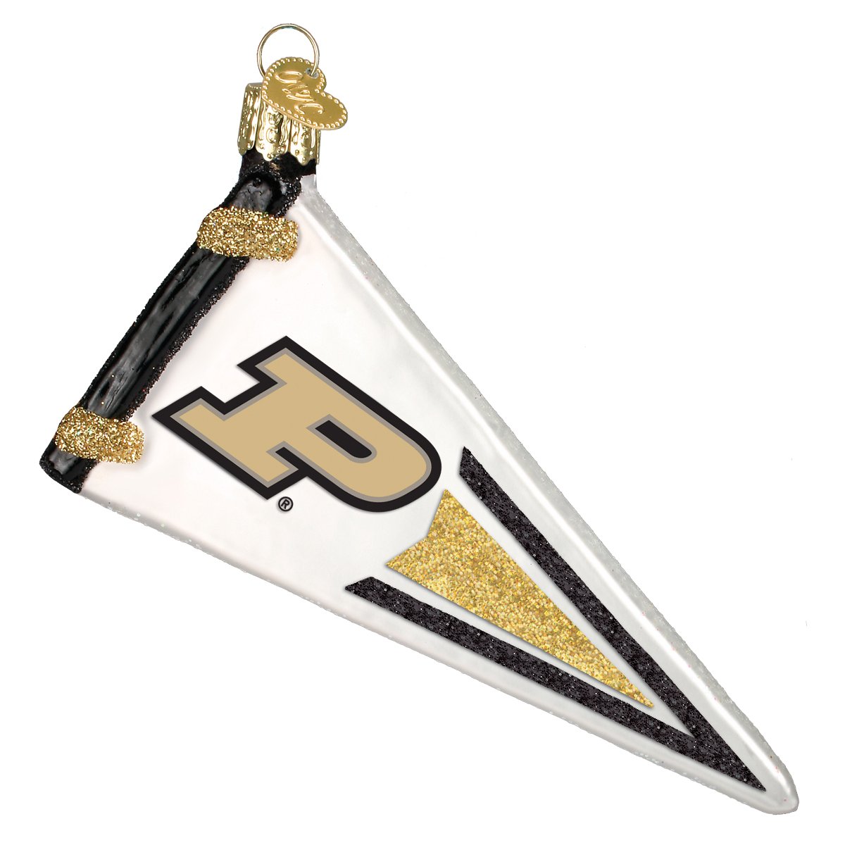 Purdue Pennant Ornament - themonogram manor 