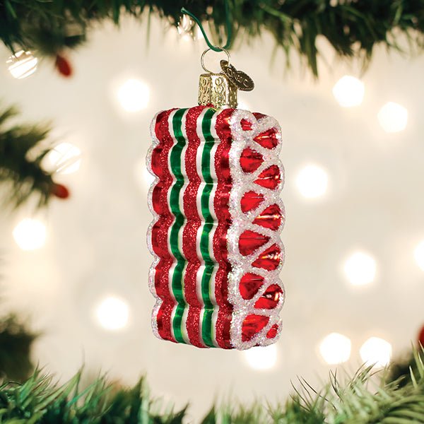 Christmas Ribbon Candy Ornament - themonogram manor 
