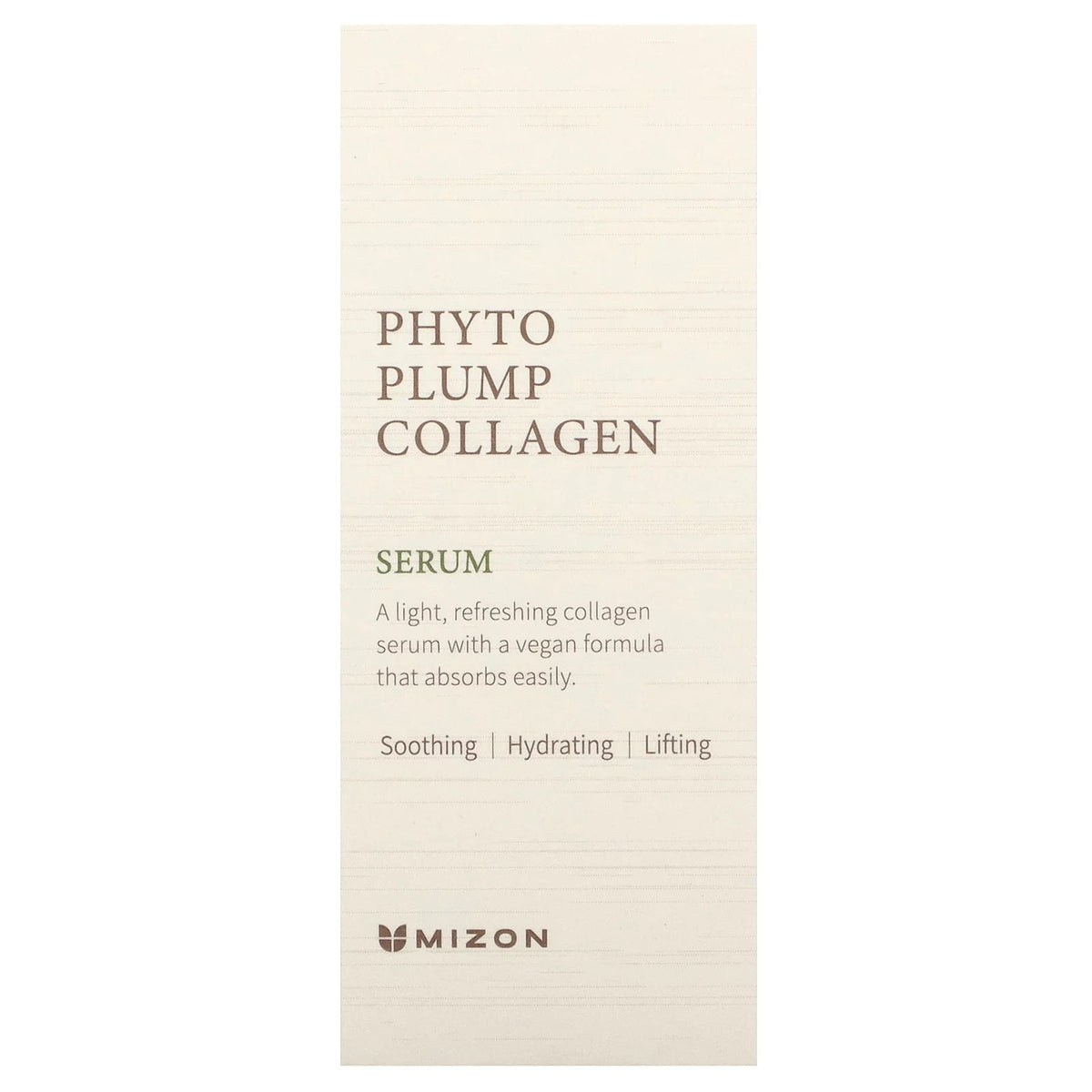 Phyto Plump Collagen Serum 1.01 Fl.Oz. - Hydrating, Anti-Aging, Soothing & Firming, Vegan Skincare Solution Based on Tremella Fuciformis with Natural Extracts - themonogram manor 
