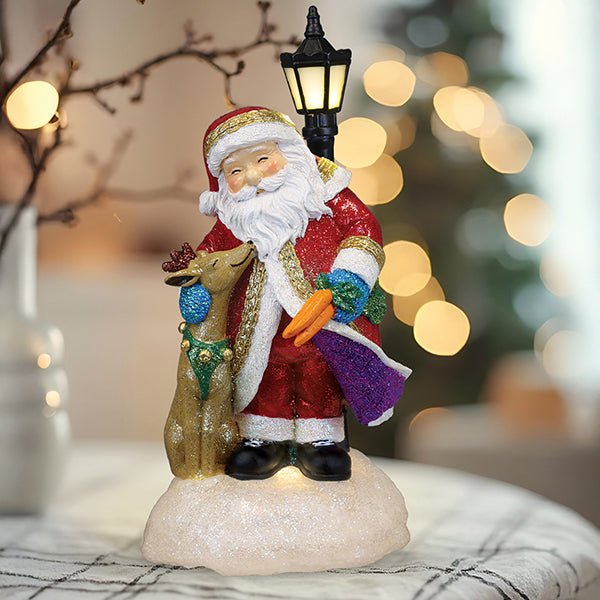 Endeering Santa Lighted Figurine - themonogram manor 