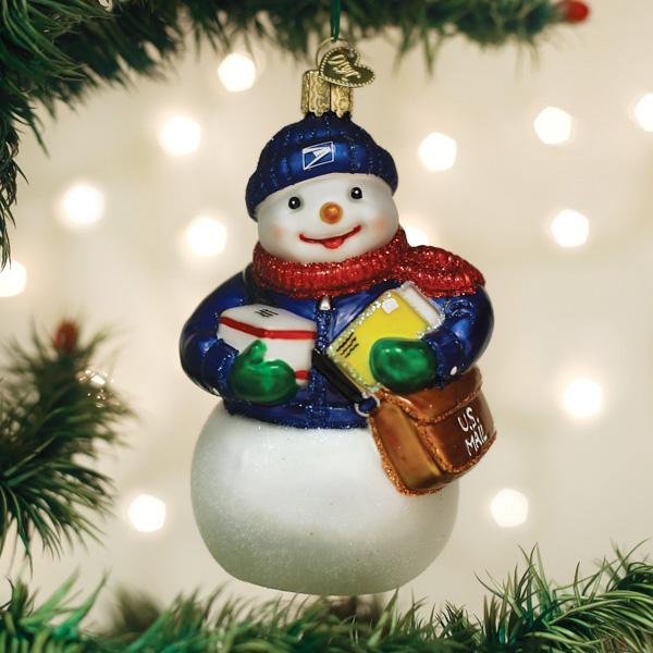 USPS Snowman Ornament - themonogram manor 
