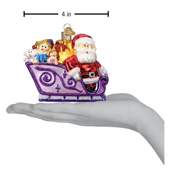 Santa And Friends Ornament - themonogram manor 