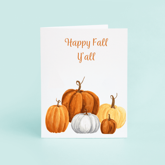 Happy Fall Y'all - themonogram manor 
