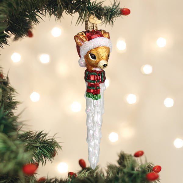 Reindeer Icicle Ornament - #themonogram manor #