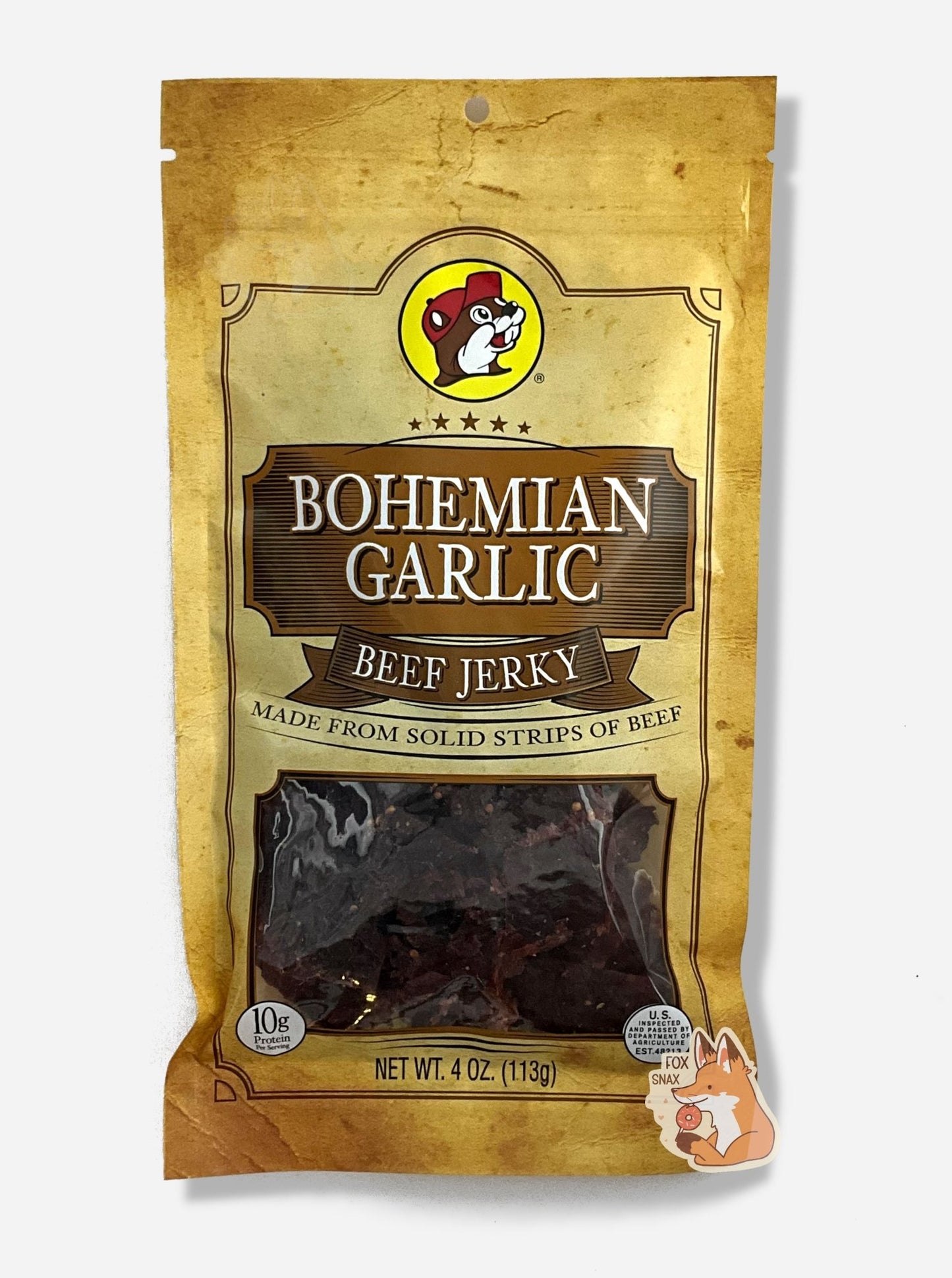 Buc - ee's Bohemian Garlic Beef Jerky - themonogram manor 
