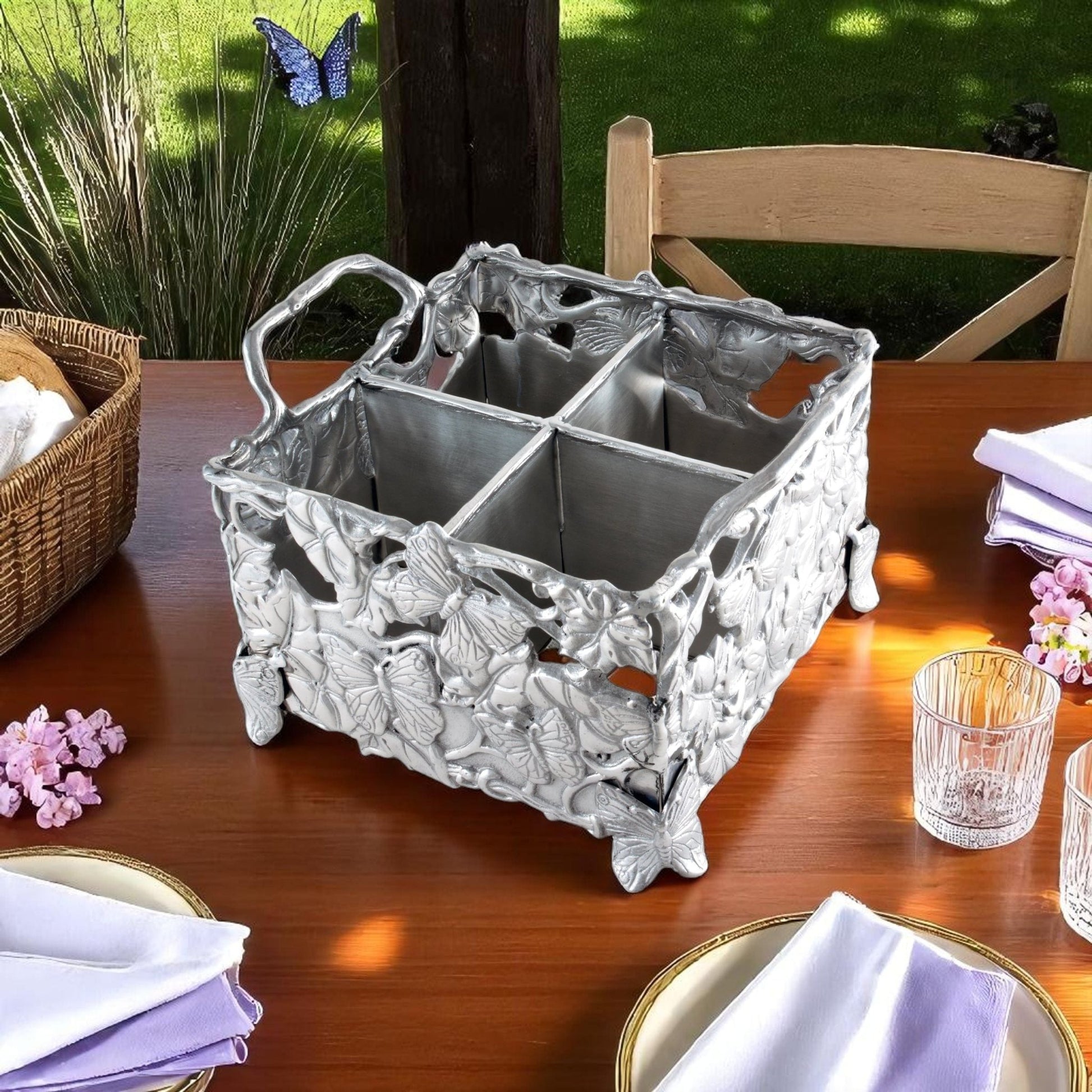 Butterfly Flatware Caddy - themonogram manor 