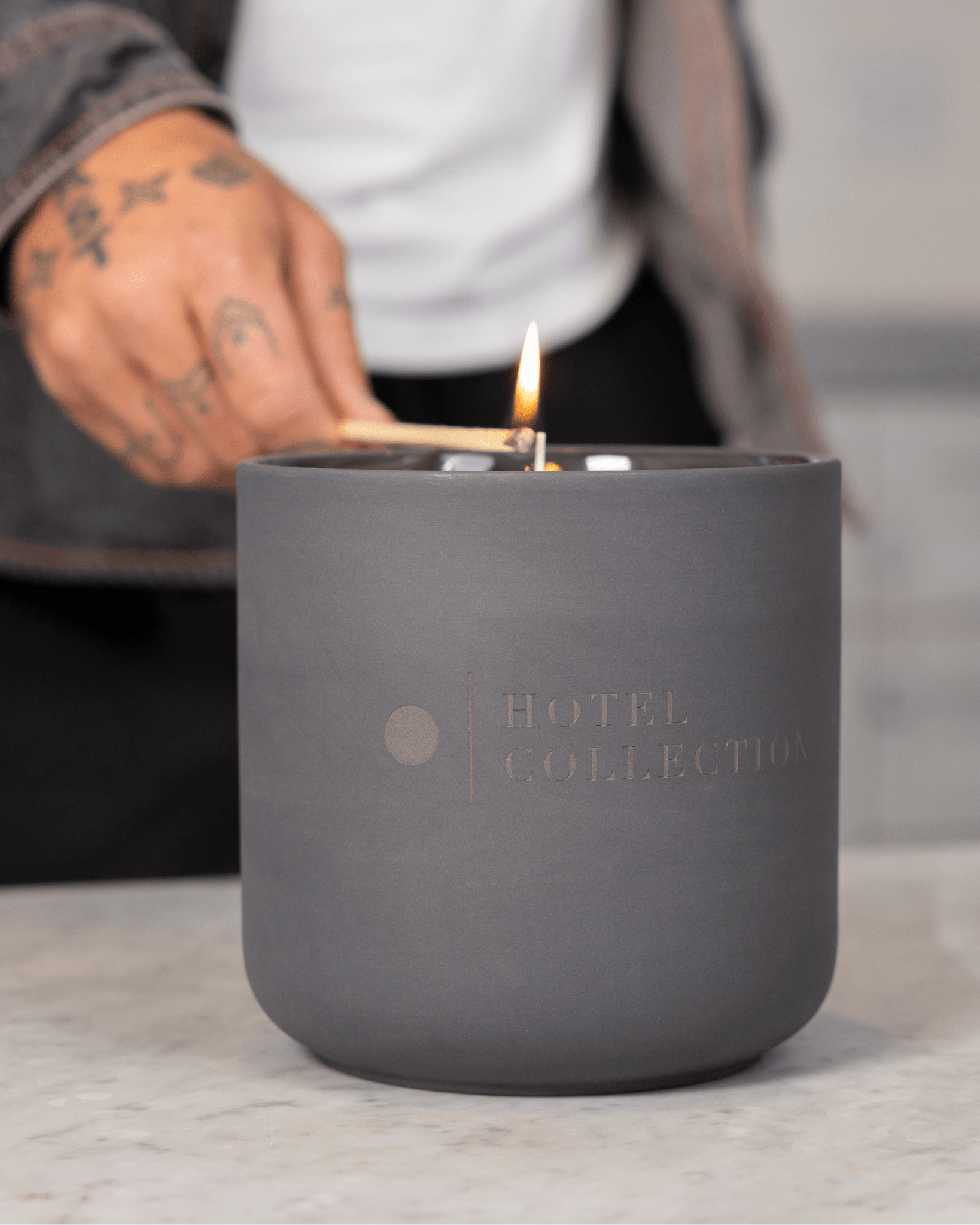 Grande Ceramic Sand Wax Set - themonogram manor 