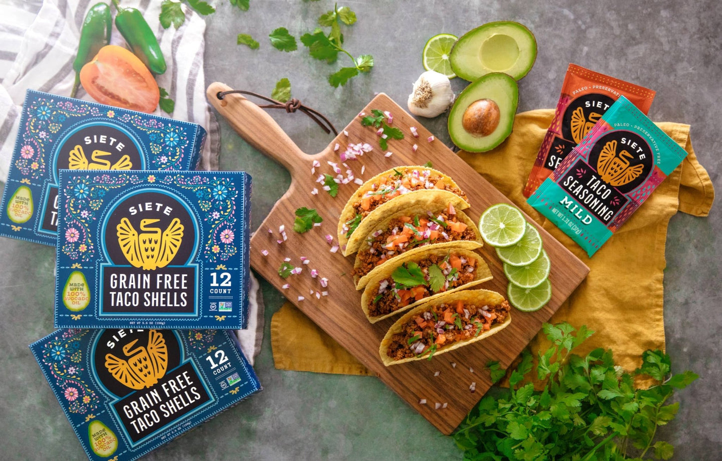 Mix Pack of Mild and Spicy Taco Seasoning - 2 pack - themonogram manor 