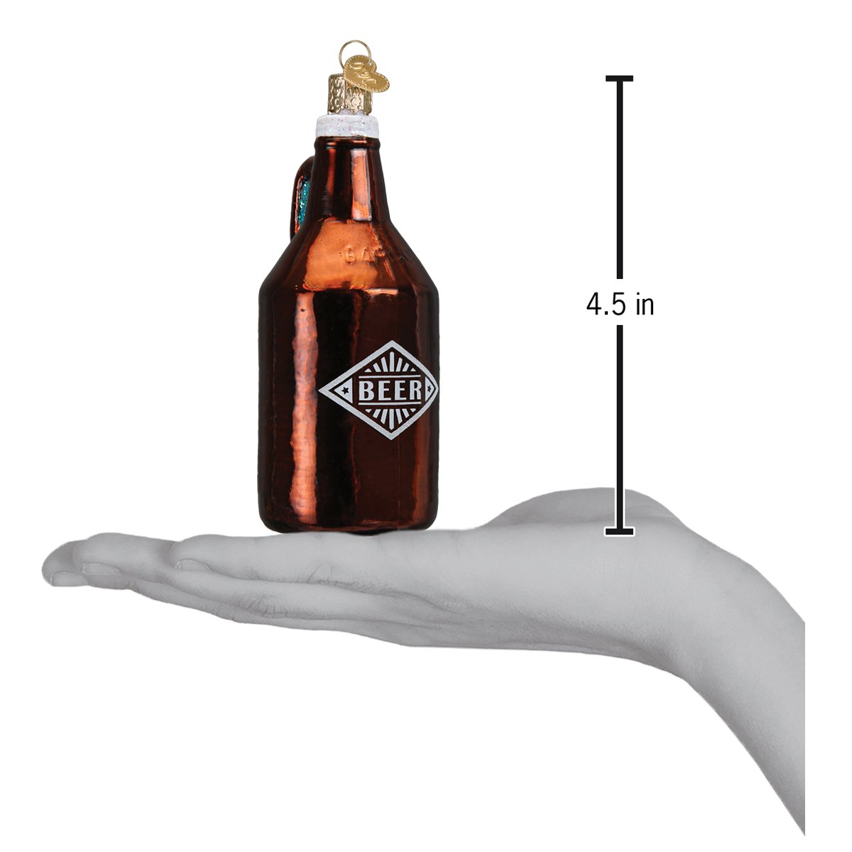 Beer Growler Ornament - themonogram manor 
