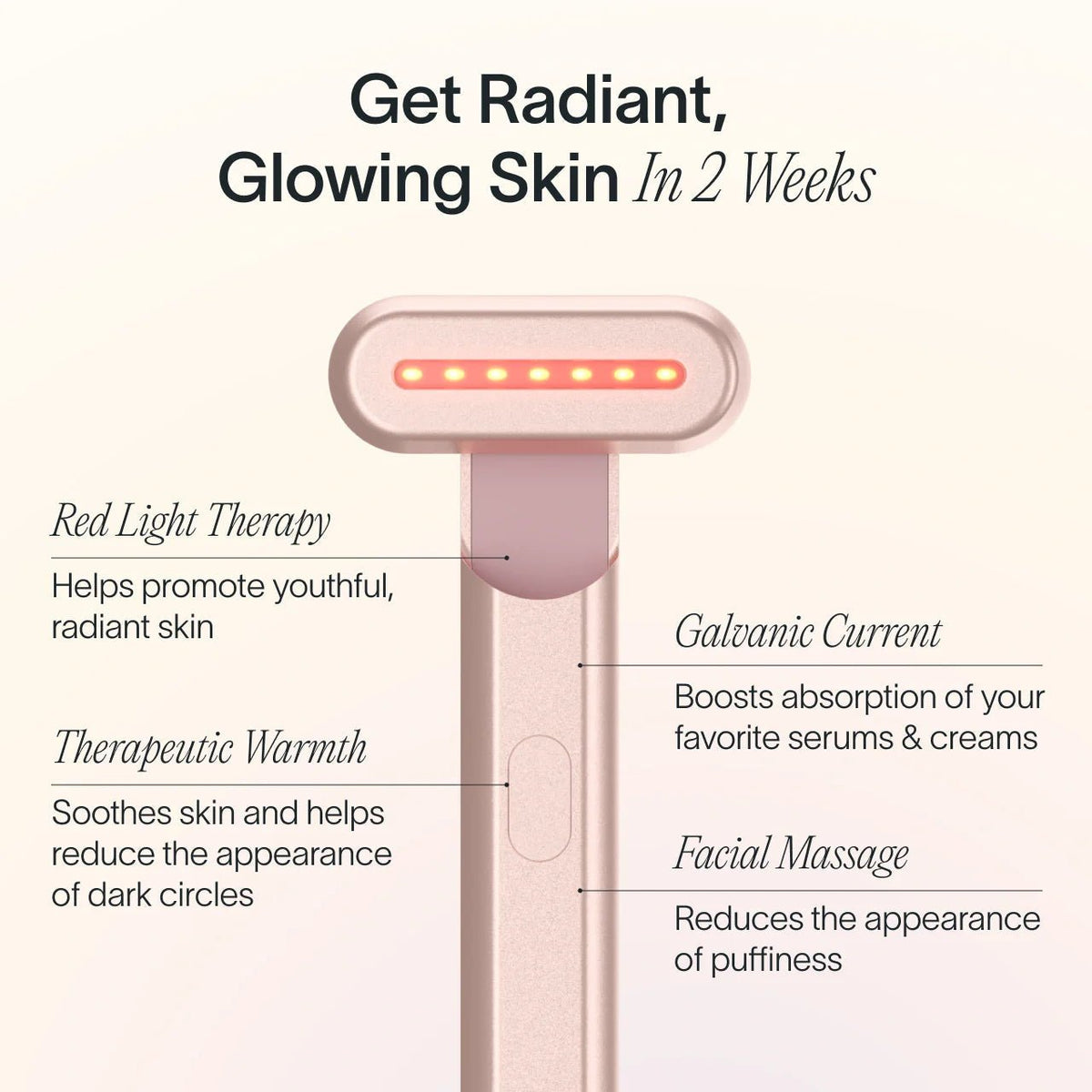 4-In-1 Radiant Renewal Skincare Wand with Red Light Therapy - themonogram manor 