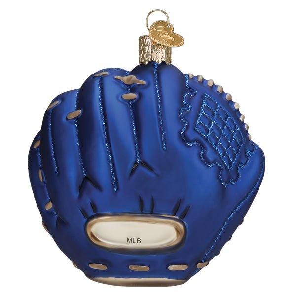 Dodgers Baseball Mitt Ornament - themonogram manor 