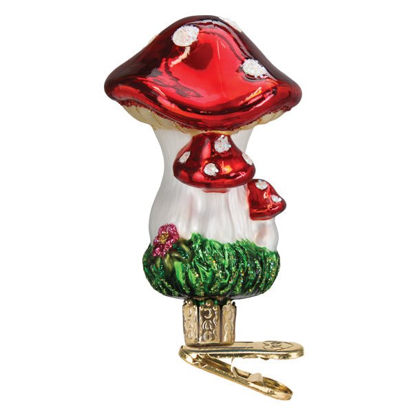 Clip - on Mushrooms Ornament - themonogram manor 