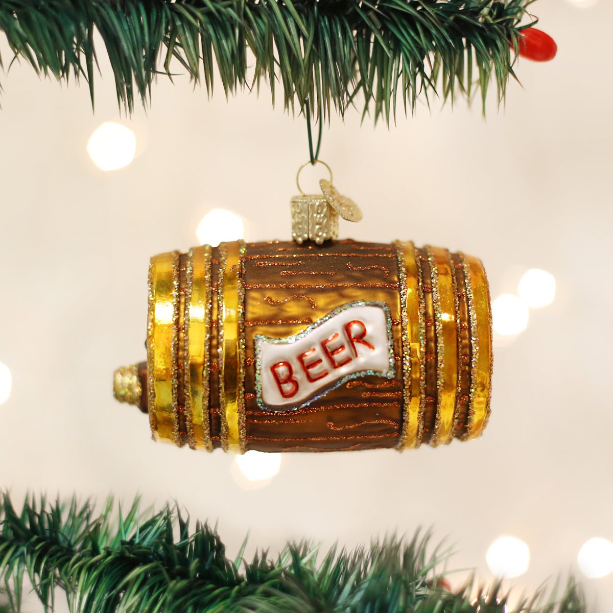Beer Keg Ornament - themonogram manor 
