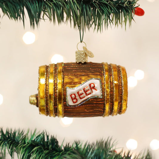 Beer Keg Ornament - themonogram manor 