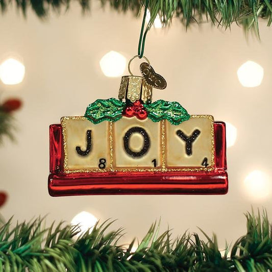 Joy Ornament - themonogram manor 