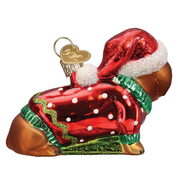 Dashing Dachshund Puppy Ornament - themonogram manor 