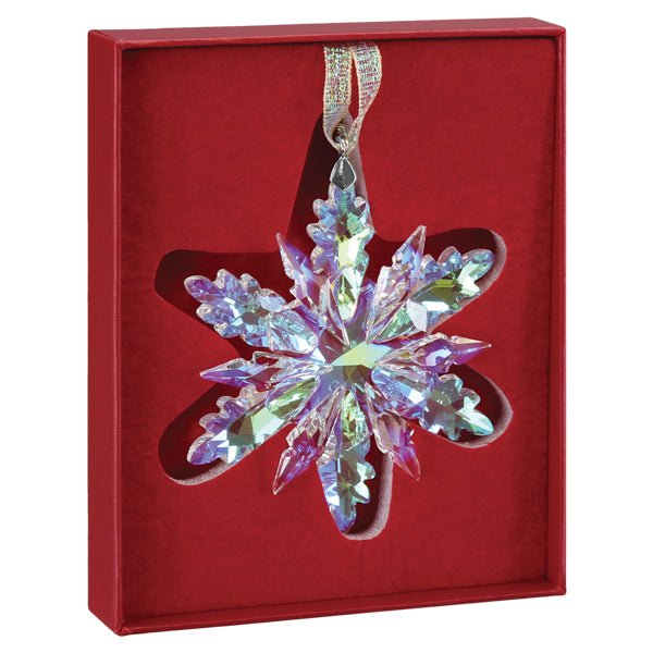 Radiant Crystal Snowflake Ornament - themonogram manor 