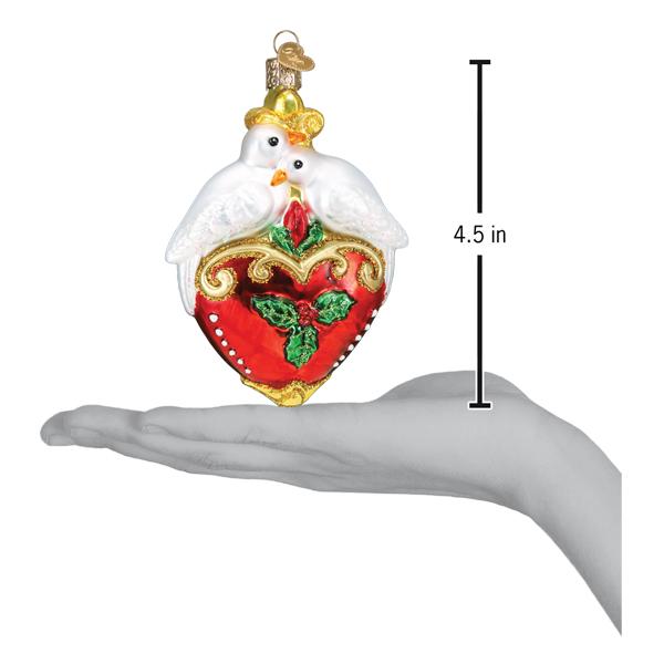 Two Turtle Doves Ornament - themonogram manor 