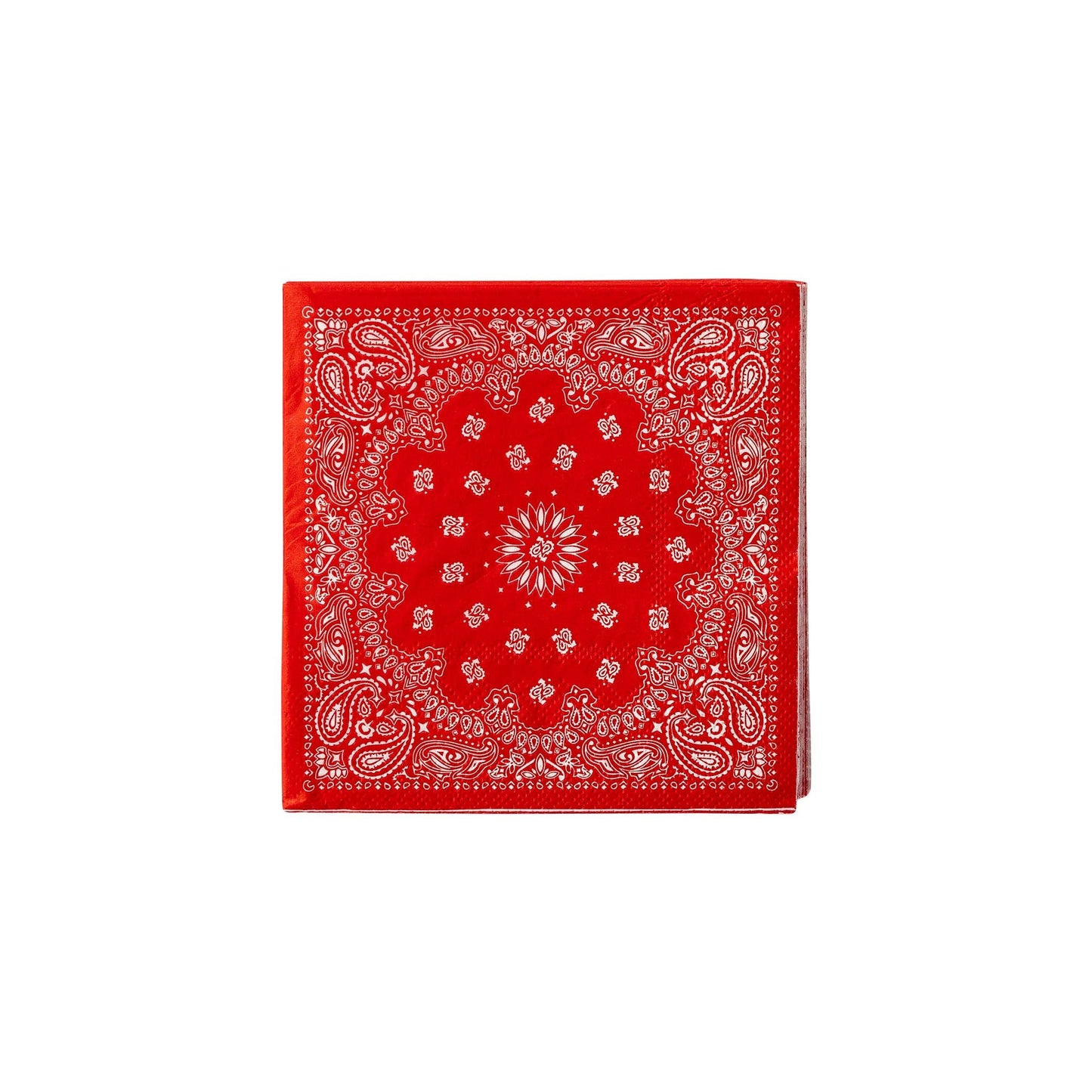 PLTS368T - MME - Bandana Cocktail Napkin Set - themonogram manor 