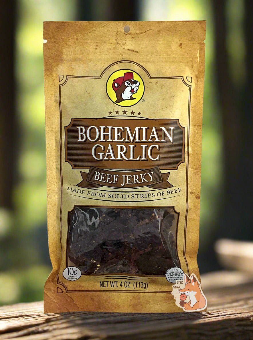 Buc - ee's Bohemian Garlic Beef Jerky - themonogram manor 