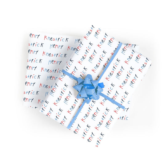 little hands 7' wrapping paper - themonogram manor 