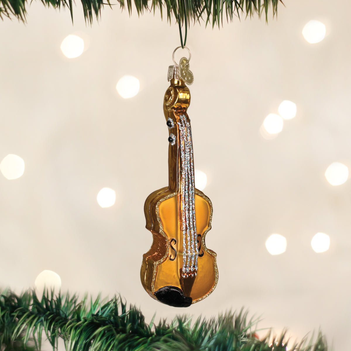 Violin Ornament - themonogram manor 