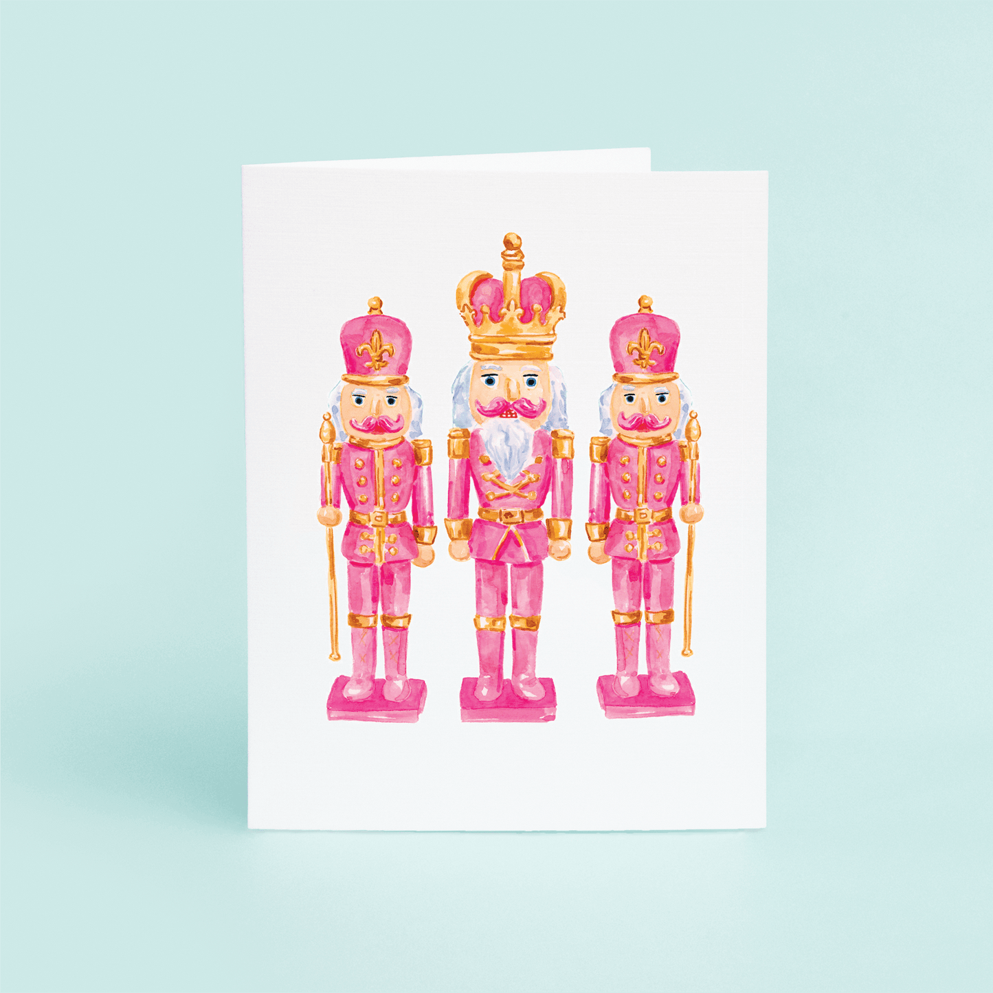 Pink & Gold Nutcrackers - themonogram manor 