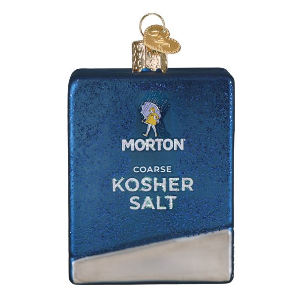 Morton Kosher Salt Box Ornament - themonogram manor 