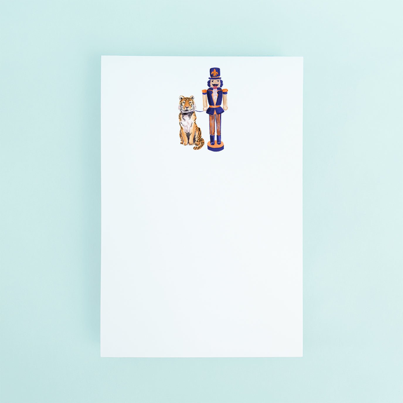 Auburn Nutcracker Notepad - themonogram manor 