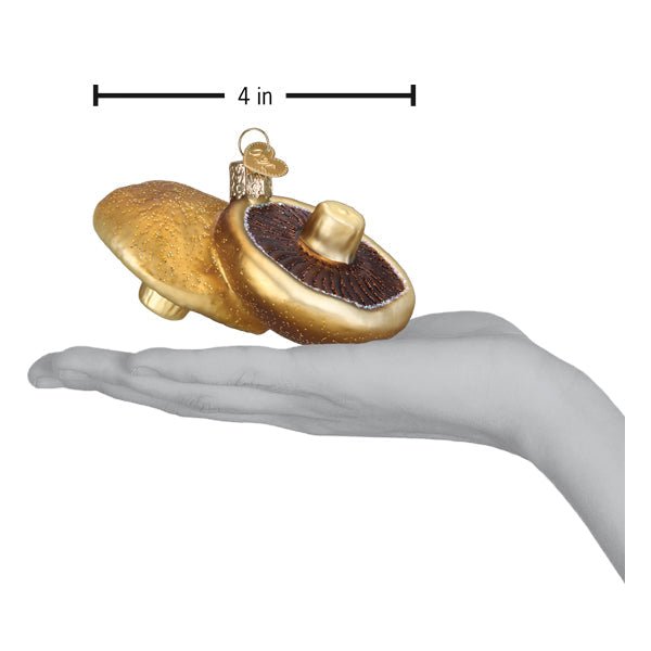 Portobello Mushrooms Ornament - themonogram manor 