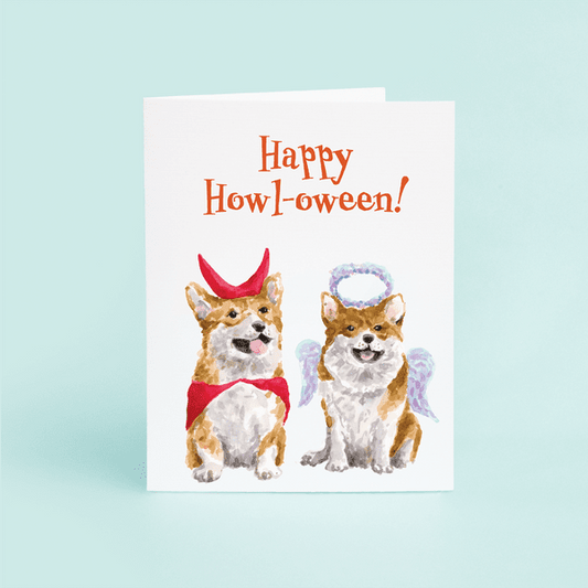 Happy Howl - oween Corgis - themonogram manor 