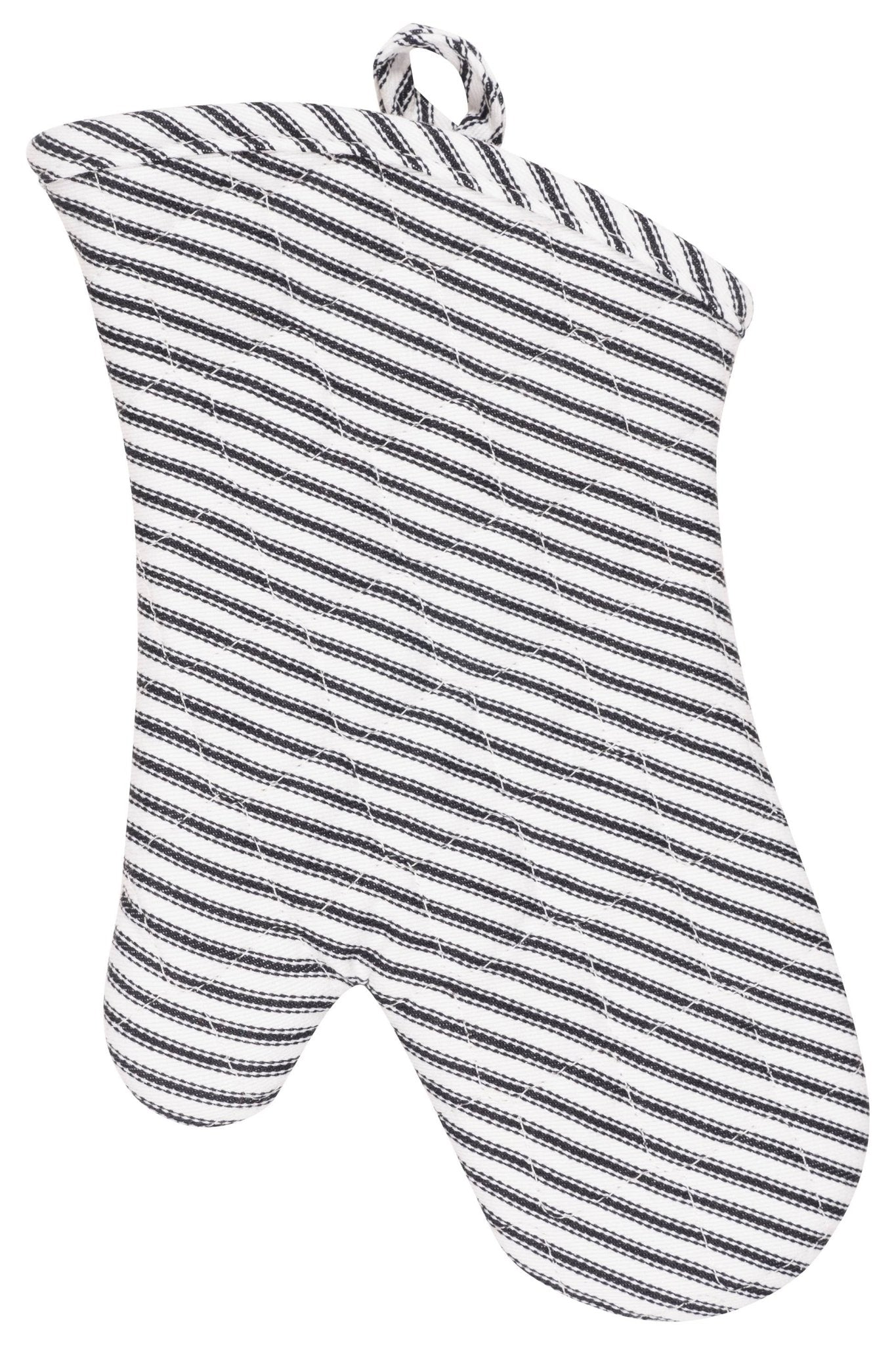 KAF Home Metro Stripe Terry Lined Oven Mitt - themonogram manor 