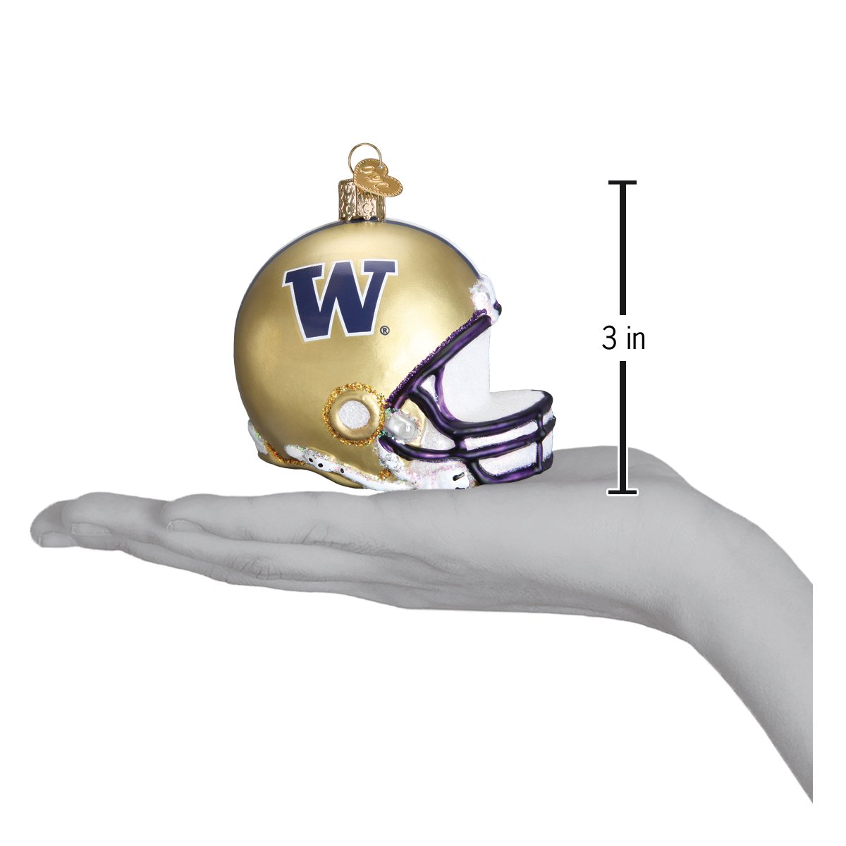 Washington Helmet Ornament - themonogram manor 