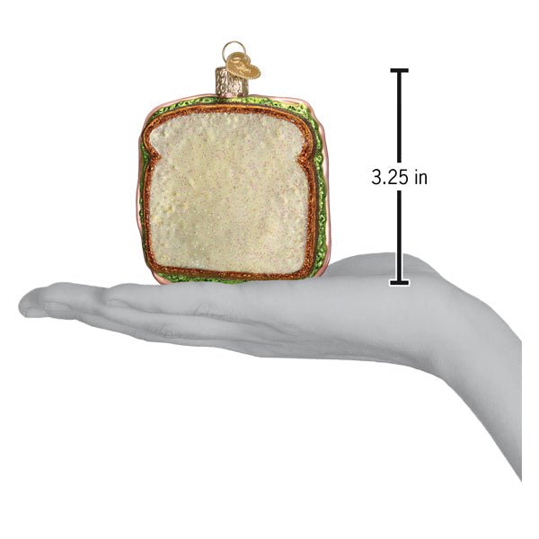 Ham And Cheese Sandwich Ornament - themonogram manor 