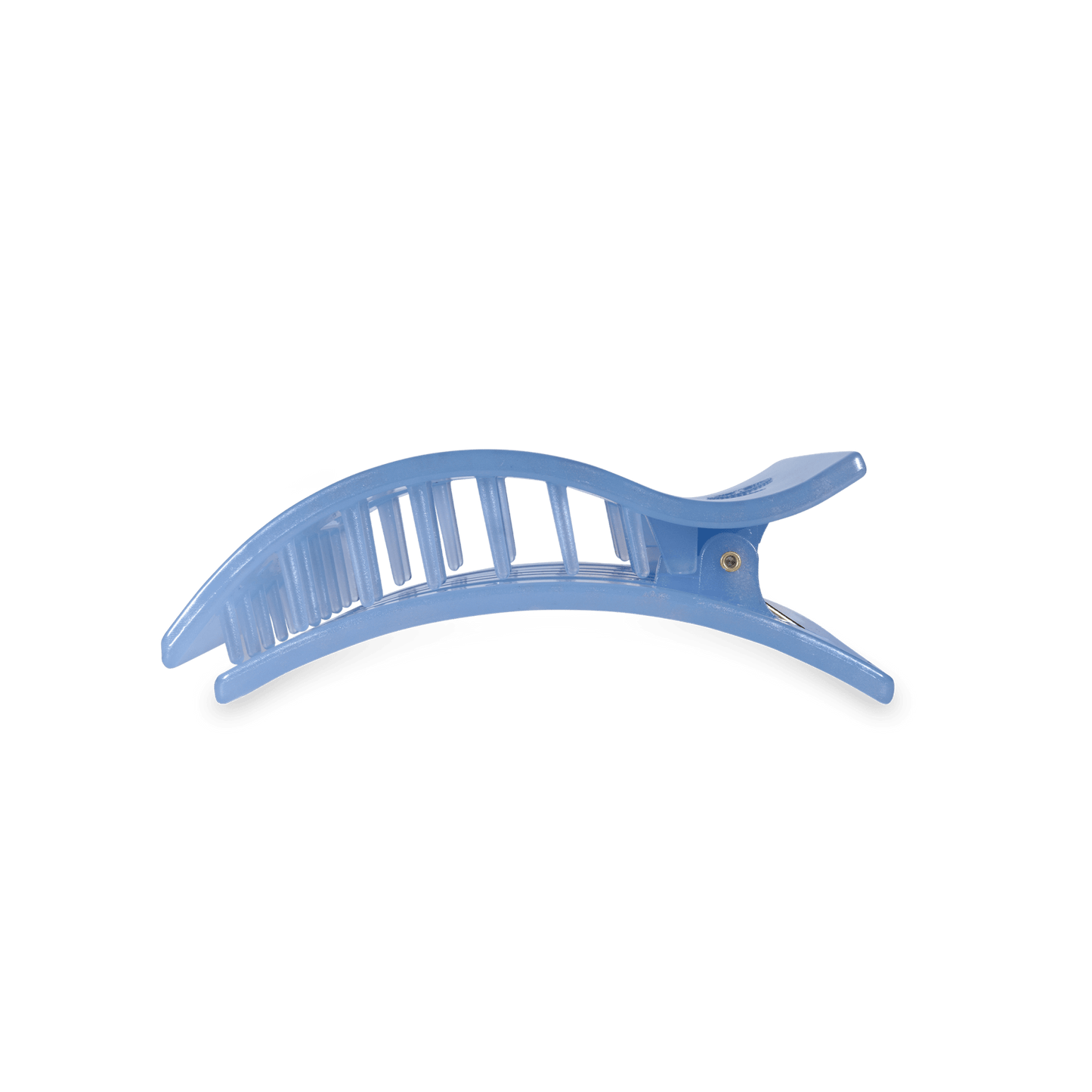 Blue Lagoon Medium Flat Rectangle Hair Clip - themonogram manor 