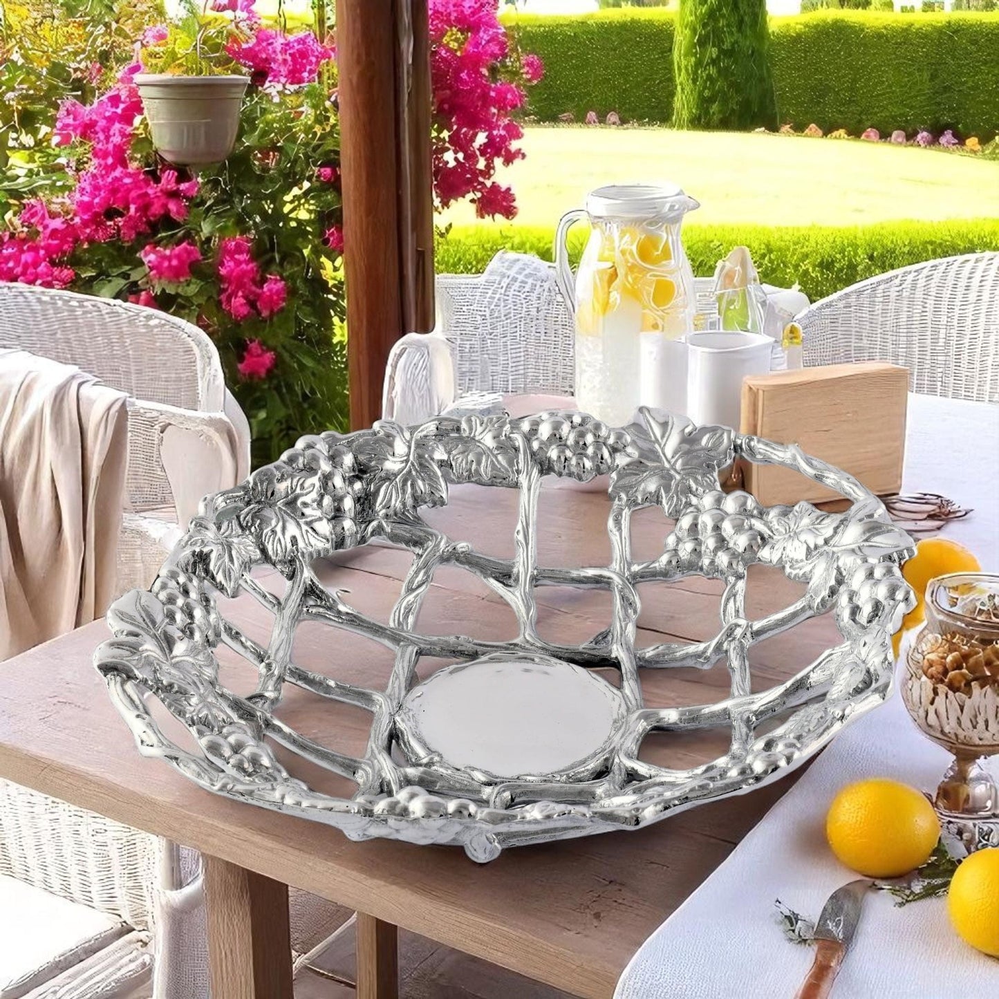 Grape Fruit Basket - themonogram manor 