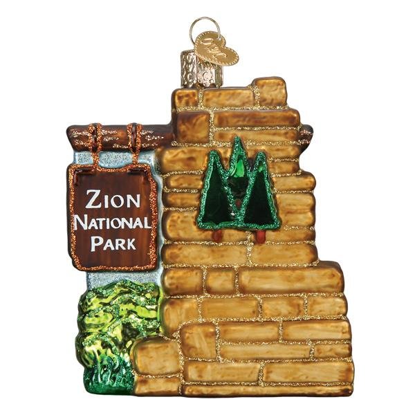 Zion National Park Ornament - themonogram manor 
