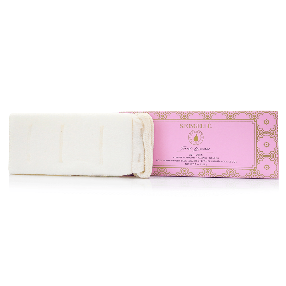 French Lavender Body Wash Infused Back Buffer - themonogram manor 