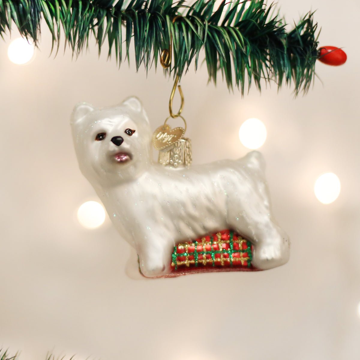 Westie Ornament - #themonogram manor #