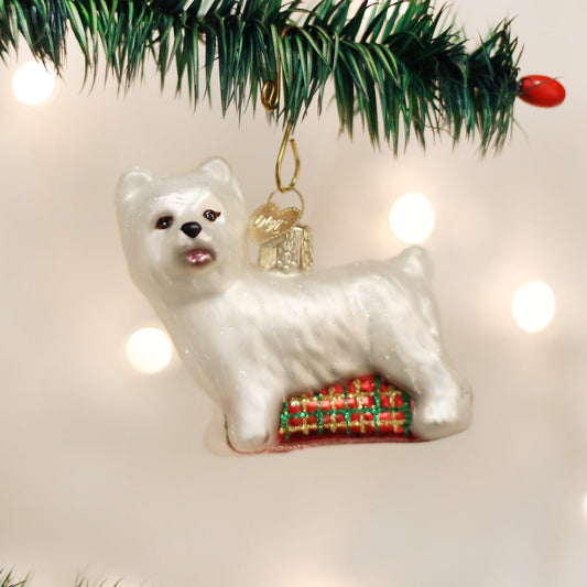 Westie Ornament - #themonogram manor #