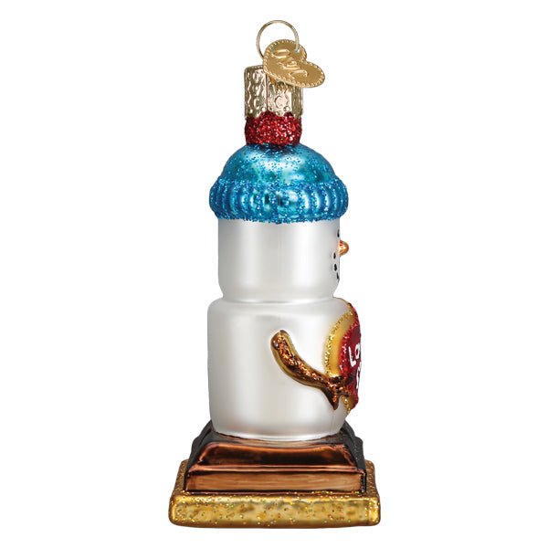 Love You S'more Snowman Ornament - themonogram manor 