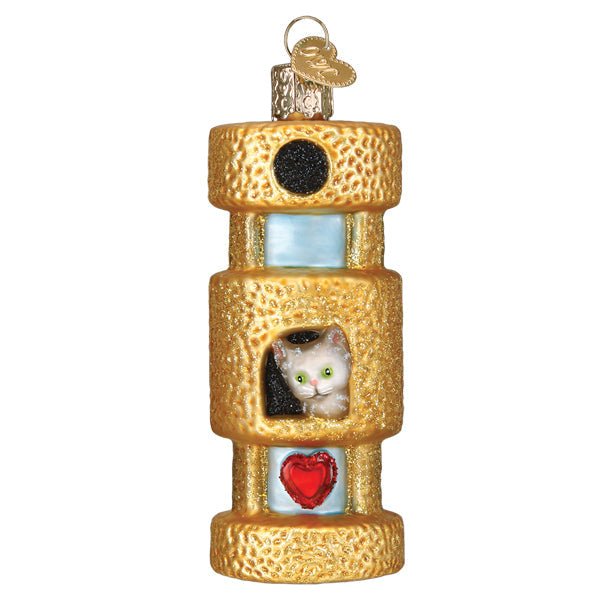Cat Tower Ornament - #themonogram manor #