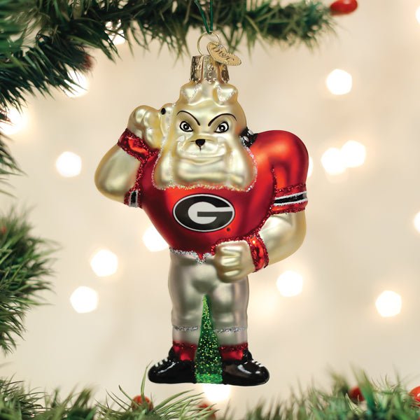 Georgia Hairy Dawg Ornament - themonogram manor 